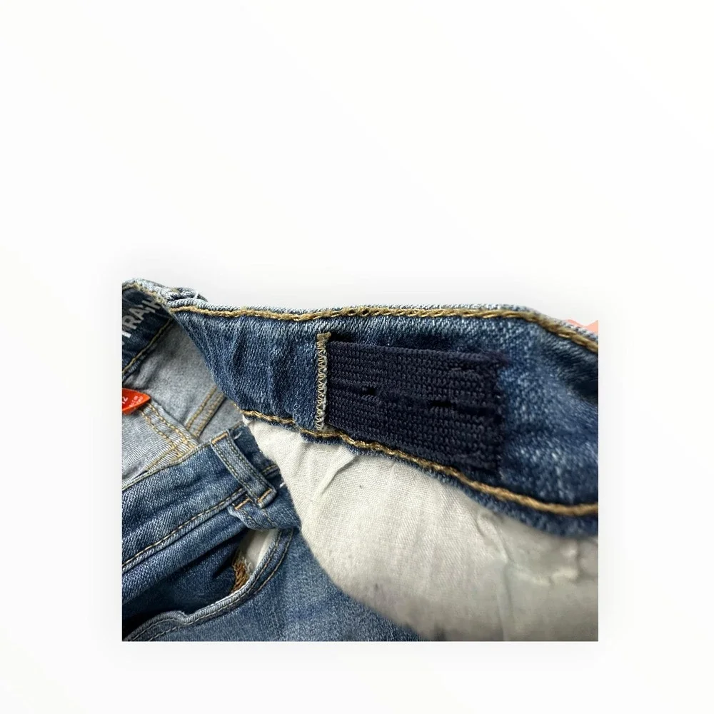 The Children's Place Jeans Boys 12 Blue Straight Leg Stretch Adjustable Waist